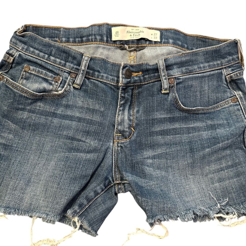 Abercrombie & Fitch Denim Cutoff Shorts